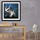 5D DIY Diamond Painting Cartoon Tiger Cross Stitch Embroidery Rhinestones