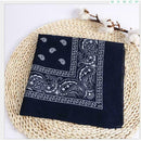 6 Pieces Unisex Cotton Paisley Bandana Cowboy Head Scarf Headband Head Wrap