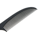 Carbon Fiber Fine-tooth Pin Hairdressing Hair Styling Rat Tail Comb Black