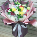 20X Korean Flowers Two-Tone Paper Packaging Gift Neutral Florist Wrapping Paper