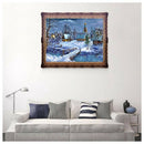Christmas Night 5D Diamond Painting Embroidery DIY Cross Stitch Kit Home Wa O9O6