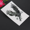 2pcs Eagle Fashion Arm Waterproof Simulation Body Tattoo Stickers A
