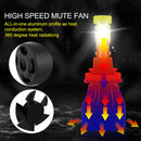 6000K White 4-Side H11 LED Headlight H8 H9 Kits 2800W 380000LM Bulbs Power BX