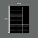 A3 Magnetic Dry Erase Whiteboard Sheet Kitchen Fridge Weekly White Board Ca
