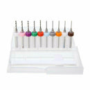 37 pcs Hand Drill Set Bench Vice Twist Drills Pin Vise Craft Carving DIY