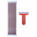 For RPi GPIO Breakout Expansion Board + 20cm FC40 40pin Flat Rainbow Ribbon N8R1
