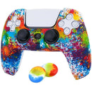 for PlayStation 5 PS5 Controller Silicone Case Protective Cover Skin with Grips