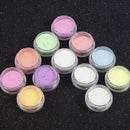12 Colors/Set Acrylic Fluorescent Powder Glow In the Dark Manicure Nails Pigment