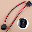2pcs 5202 5201 H16 Fog Light DRL Female Socket Adapter Connector Wiring Harness