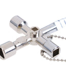 1PC Key Wrench Cross Switch Alloy Universal Square Wrench Tool socket wrenchME