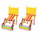 13 Child Educational Toys Plastic Building Blocks Sticks Set Kids Baby Gift