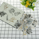 60pcs native flower gilding stickers decoration diy diary planner scrapbooking3C
