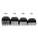 4pcs Clipper Guide Combs Professional Comb Attachment Sets Universal Hair