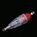 LED Deep Drop Underwater Fishing Squid Fish Lure Light Flashing Red