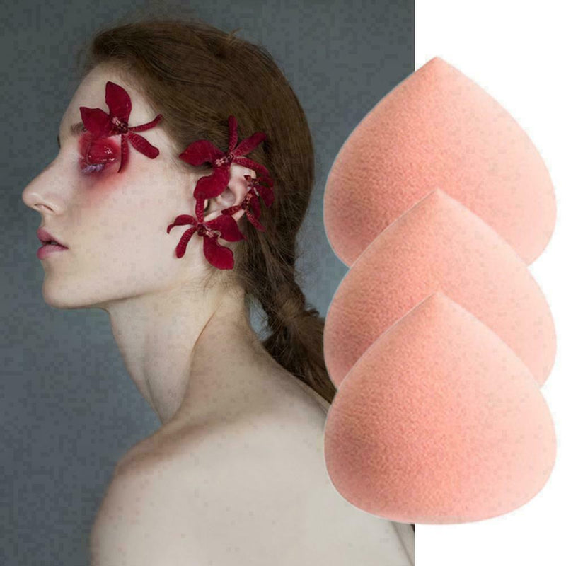 Beauty Foundation Blending Makeup Sponge Egg Shaped Blender Smooth C1G0 N1C1
