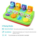 Interactive Pop-Up Animal Music Toys, Active Toys and Light, Animal Sounds,