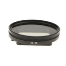 58mm CPL Circular Polarizer Lens CPL Filter +Adapter +Cap for Gopro Hero 4S