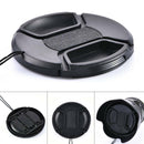 77mm Hood Cover Snap-On Lens Front Camera Len Cap for Nikon Canon Lens Protector