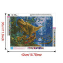 5D DIY Full Drill Diamond Painting Dinosaur Cross Stitch Mosaic Kits (W624)