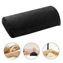 Memory Foam Half Moon Bolster Knee Neck Roll Pillow Pain Support Lumbar G7I7