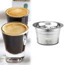 stainless steel coffee pod capsule for caffitaly cafissimo tchibo