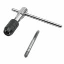 6pc Tap Wrench T Handle Sure Grip Chuck Metric Set M6 to M12