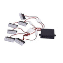 6 X3 LED Car Auto Boat Amber DIY Emergency Flashing Grill Strobe Flash Light 12V