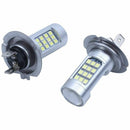 2 Pieces Aluminum Alloy 12V - 24V 10W H7 H7 42SMD 2835 High Power Bulb LED  J9P9