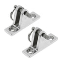 2pcs 316 Stainless Boat Top Quick Release Pin with Deck Hinge For Marine Boat