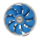 Computer CPU Cooler Heatsink 120*120*20mm Fan Radiator for Intel 775 Blue