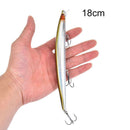 18cm/26g minnow fishing lures plastic baits hard lures bass crank baits 3