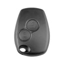 2 Buttons Car Remote Key Shell Case Cover Replacement for Renault Clio