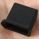 10Pcs Black Replacement USB Male Plug Caps Protect Cover Anti-dust Lids