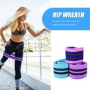 3pcs Hip Squat Resistance Band Anti-slip Booty Leg Loop with Carrying Bag A