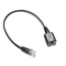 Dual 3.5mm Female To RJ9 JackAdapter Convertor PC Headset Telephone UsingCabl Kw