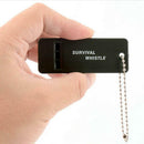 1pc Plastic Survival Whistle 3 Frequency Outdoor Emergency Rescue Aid Kit
