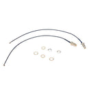 2 x U.FL Mini PCI to RP-SMA Pigtail Antenna WiFi Cable Z4E4