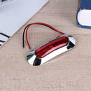 2pcs Waterproof 2LED Truck Trailer Side Marker Blinker Lights Signal Lamps