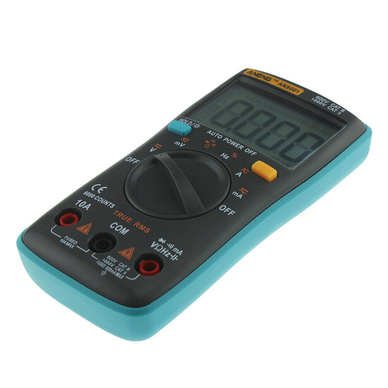Digital Multimeter 6000 Counts Backlight AC/DC Ammeter Voltmeter Ohm Meter