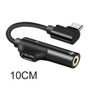 Type-C to 3.5mm Jack AUX Audio Headphone USB-C Charging Adapter Splitter Cable