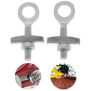 2PCS Fixed Gear Bicycle Chain Adjust Bolt Commuting Bike Chain Tensioner OZ