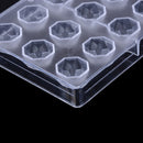 Clear Hard Chocolate Maker Polycarbonate DIY 21 Diamond Candy Mold Mould Eh FT