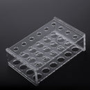Transparent Plexiglass 24 Positions 5ml Centrifuge Tube Holder Stand Rack