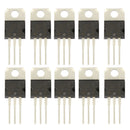 10Pcs LM317T LM317 1.2V to 37V 1.5A Adjustable Voltage Regulator IC