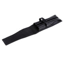 Waterproof Pencil Case Outdoor Portable Pens PU Leather Black