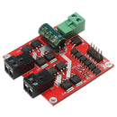 L298 Dual H Bridge Motor Driver DC 6.5V-27V 7A Motor Control Board, 12V/24V