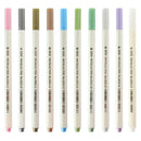 10pcs Erasable Metallic Pen DIY Paint Graffiti 10 Color Student Stationery