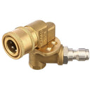 Quick Connecting Pivoting Coupler For Pressure Washer Spray Nozzle, Cleanin A1U3