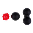 Yoga Pilates Spiky Massage Peanut Balls Set Deep Tissue Trigger Point Balls