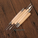 27PCS Silicone Rubber Shapers Clay Sculpting Carving Fimo Modelling Hobby Tools